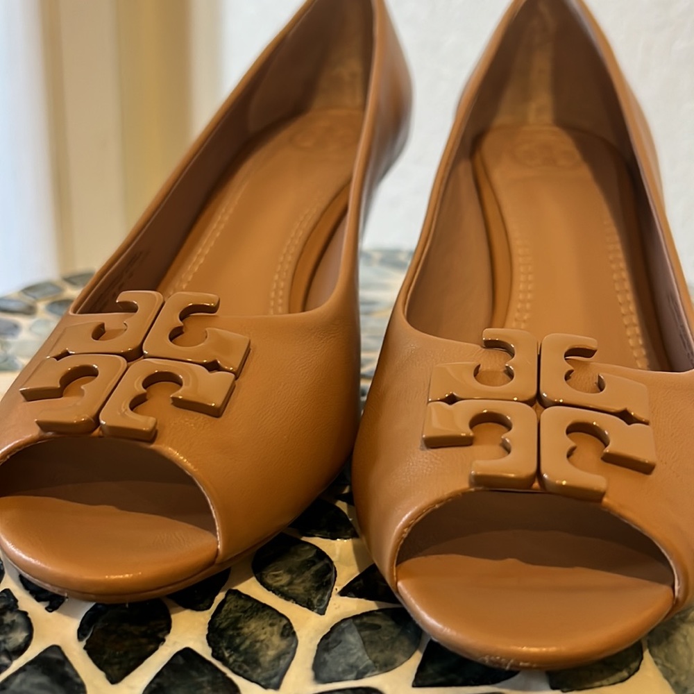 TORY BURCH PEEP TOE WEDGE - MESTICO